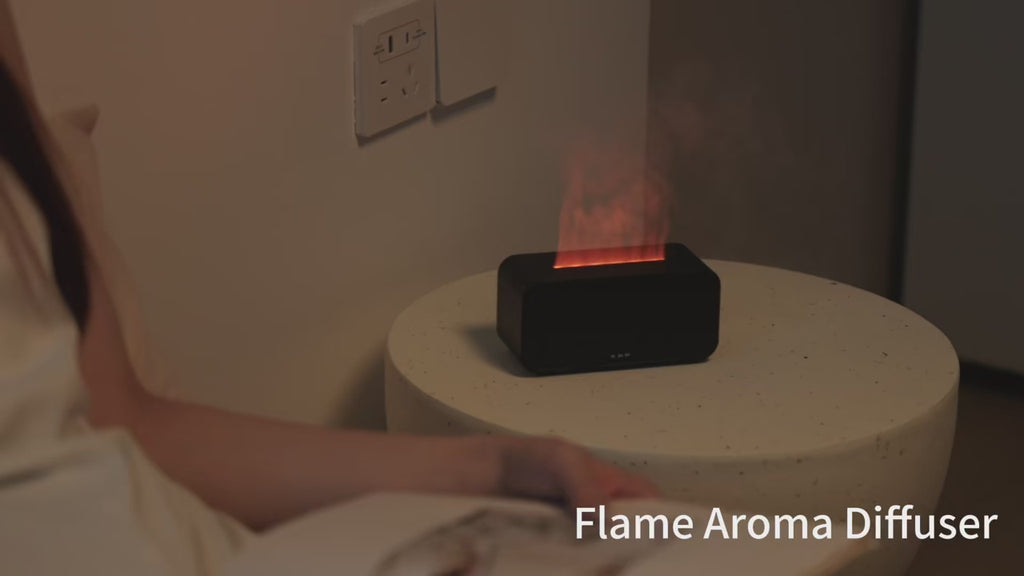 LED Flame Aroma Diffuser & Humidifier